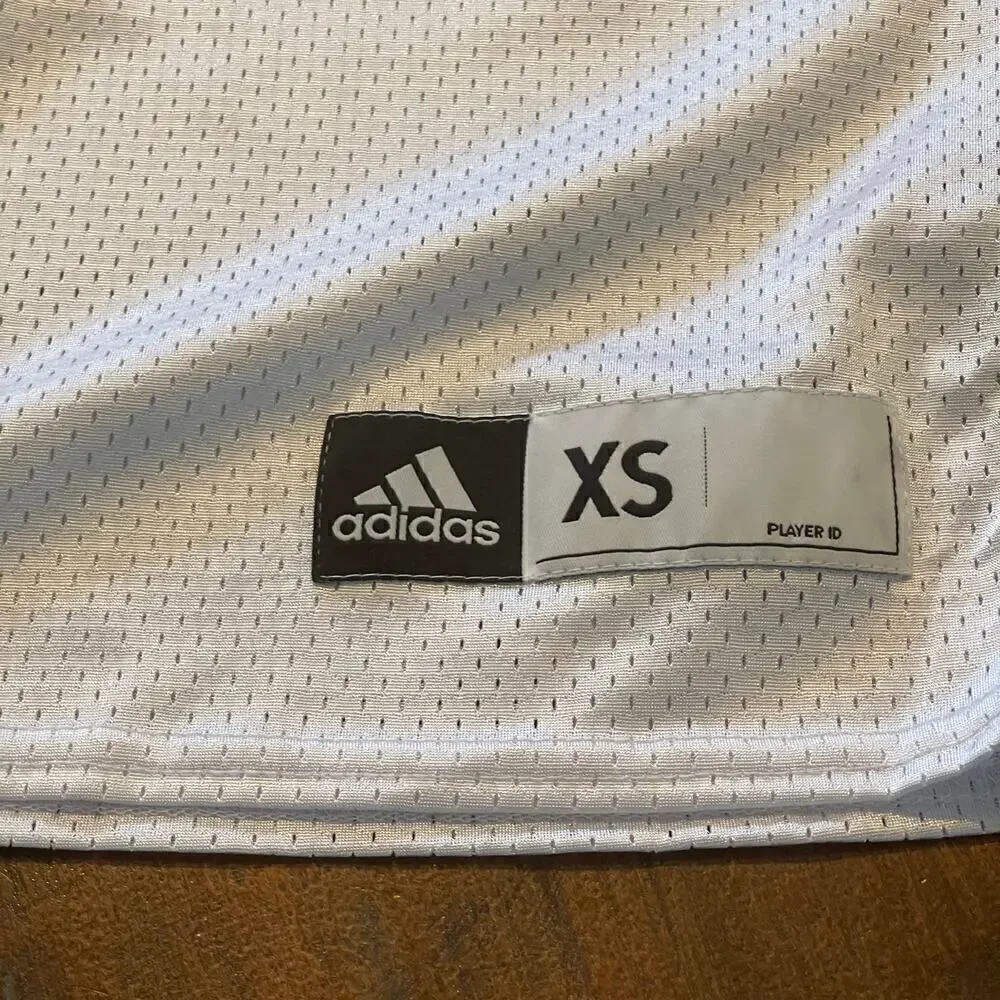 Adidas Team Blank Jersey Men's Boys Size XS